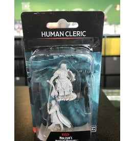 D & D Minis DND UNPAINTED MINIS WV8 MALE HUMAN CLERIC (144)