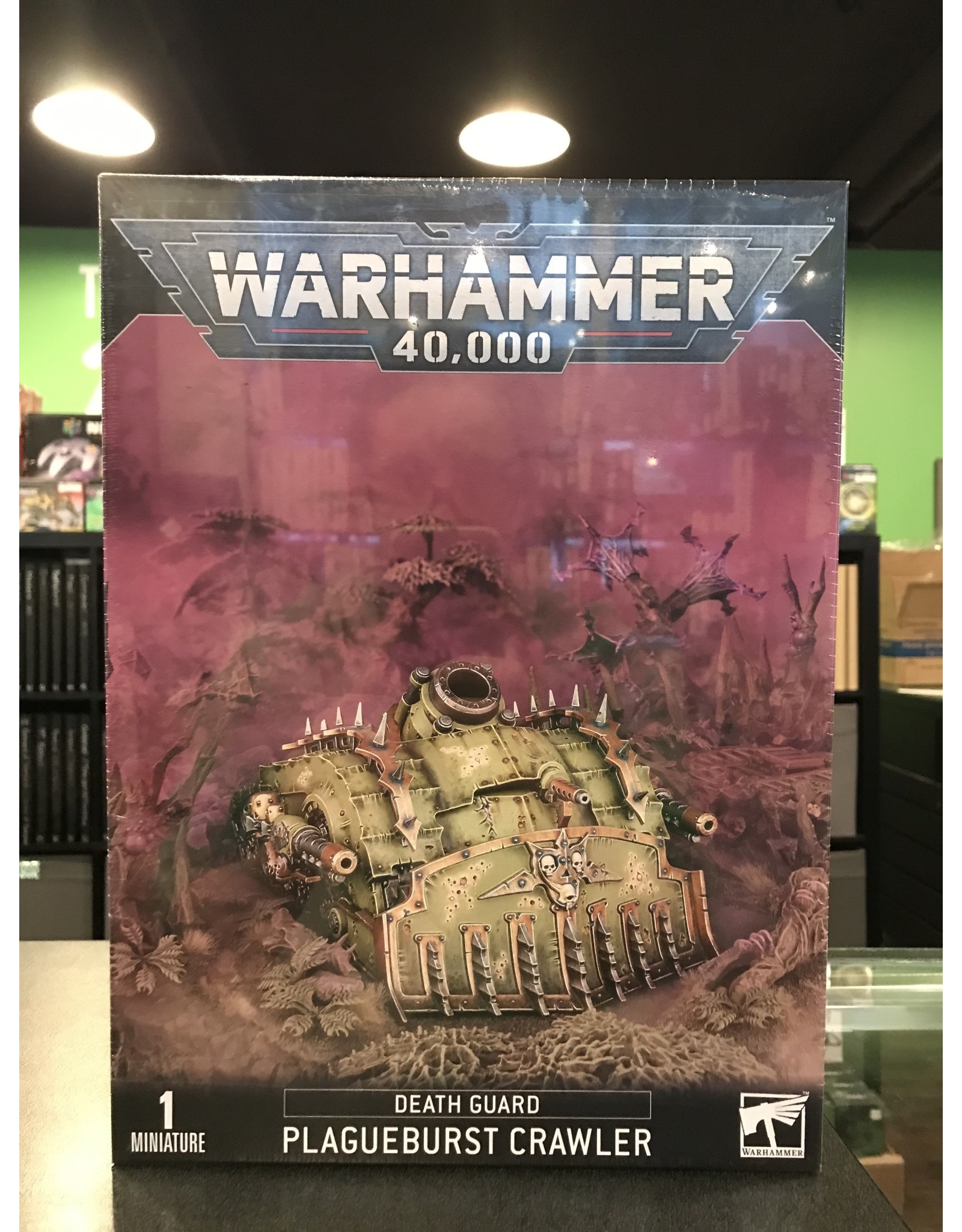 Warhammer 40K DEATH GUARD PLAGUEBURST CRAWLER