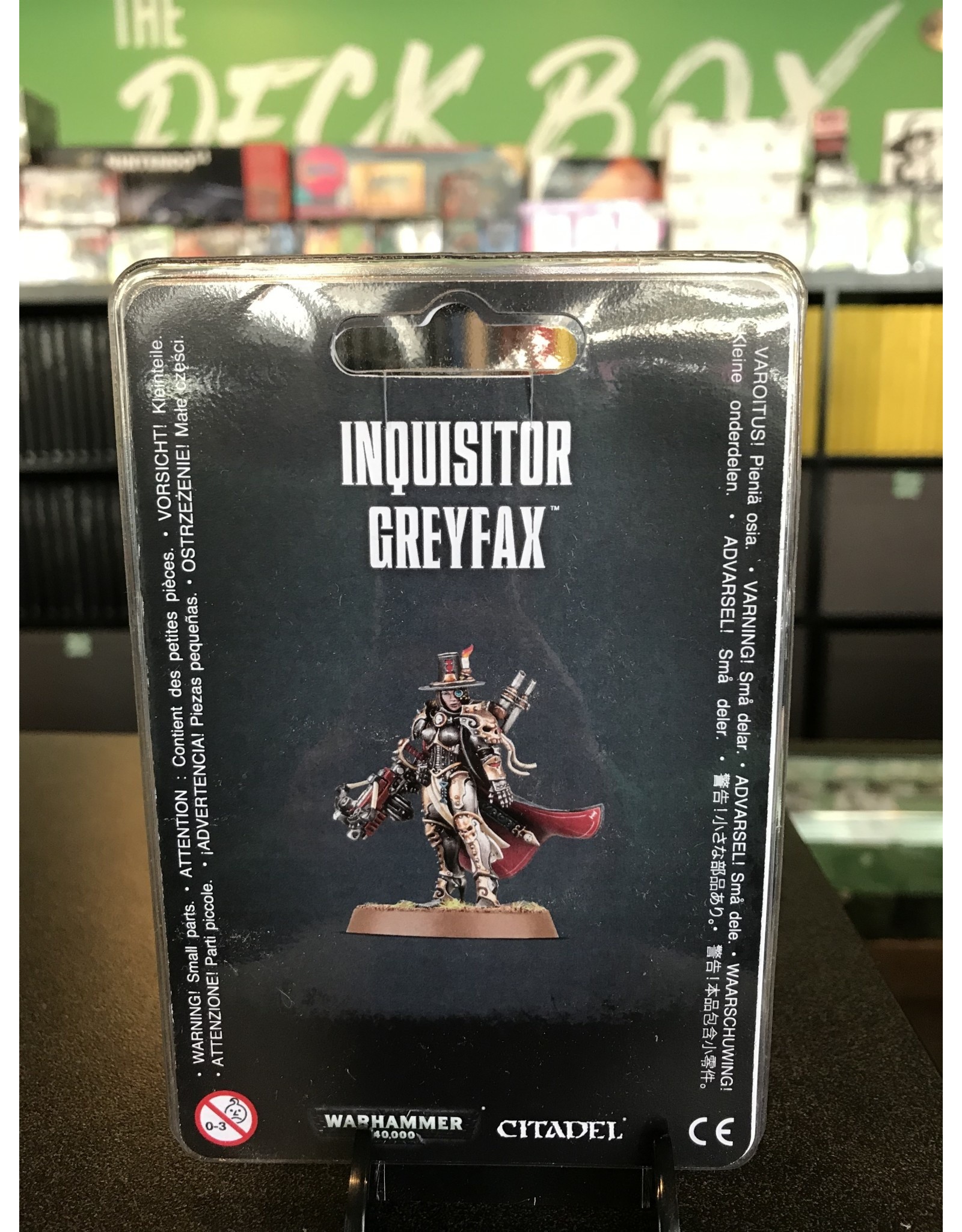 Warhammer 40K Inquisitor Greyfax