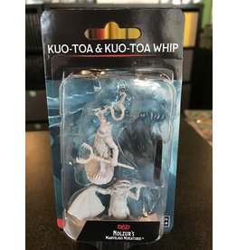 Dungeons and Dragons DND UNPAINTED MINIS WV14 KUO-TOA/KUO-TOA WHIP
