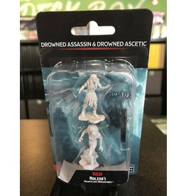 D & D Minis DND UNPAINTED MINIS WV14 DROWNED ASSASSIN/ASETIC