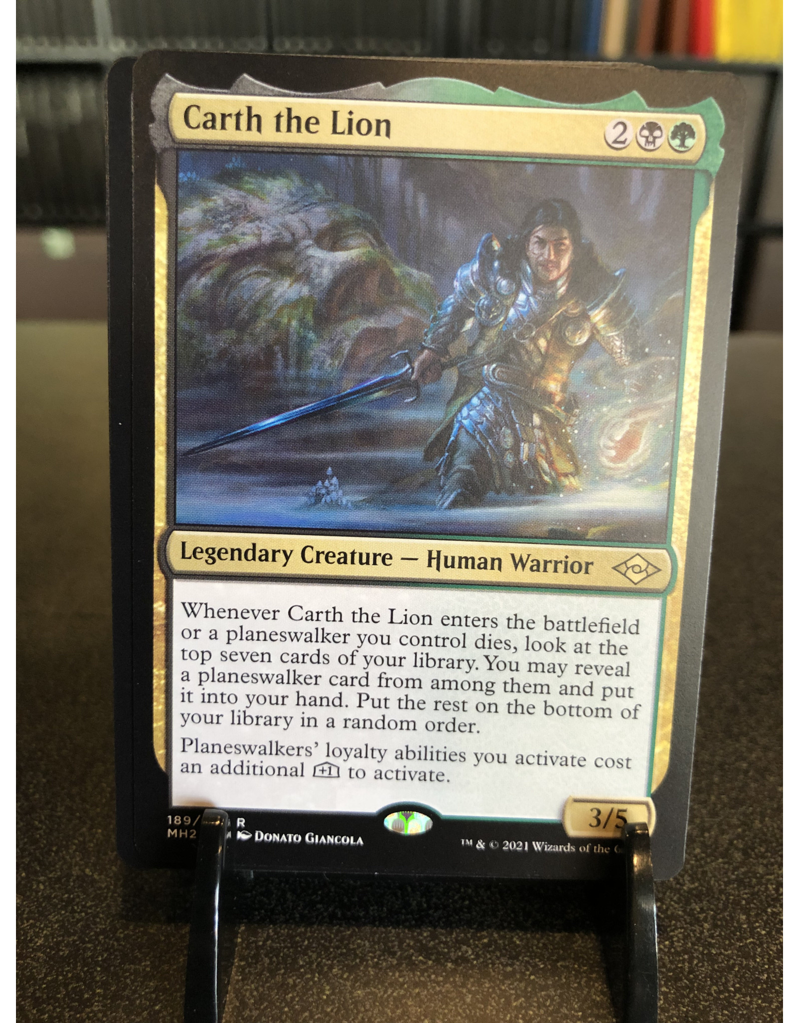 Magic Carth the Lion  (MH2)