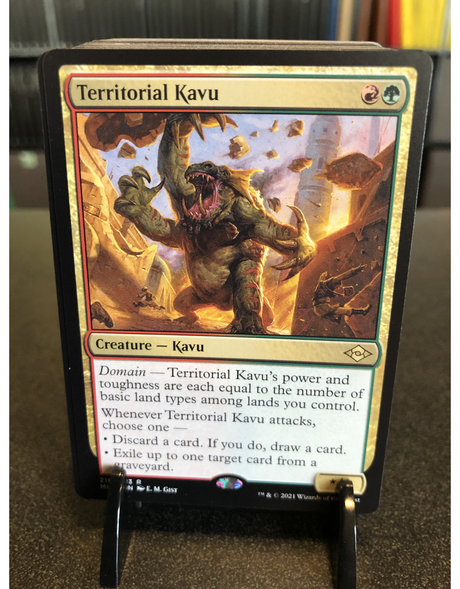 Magic Territorial Kavu  (MH2)