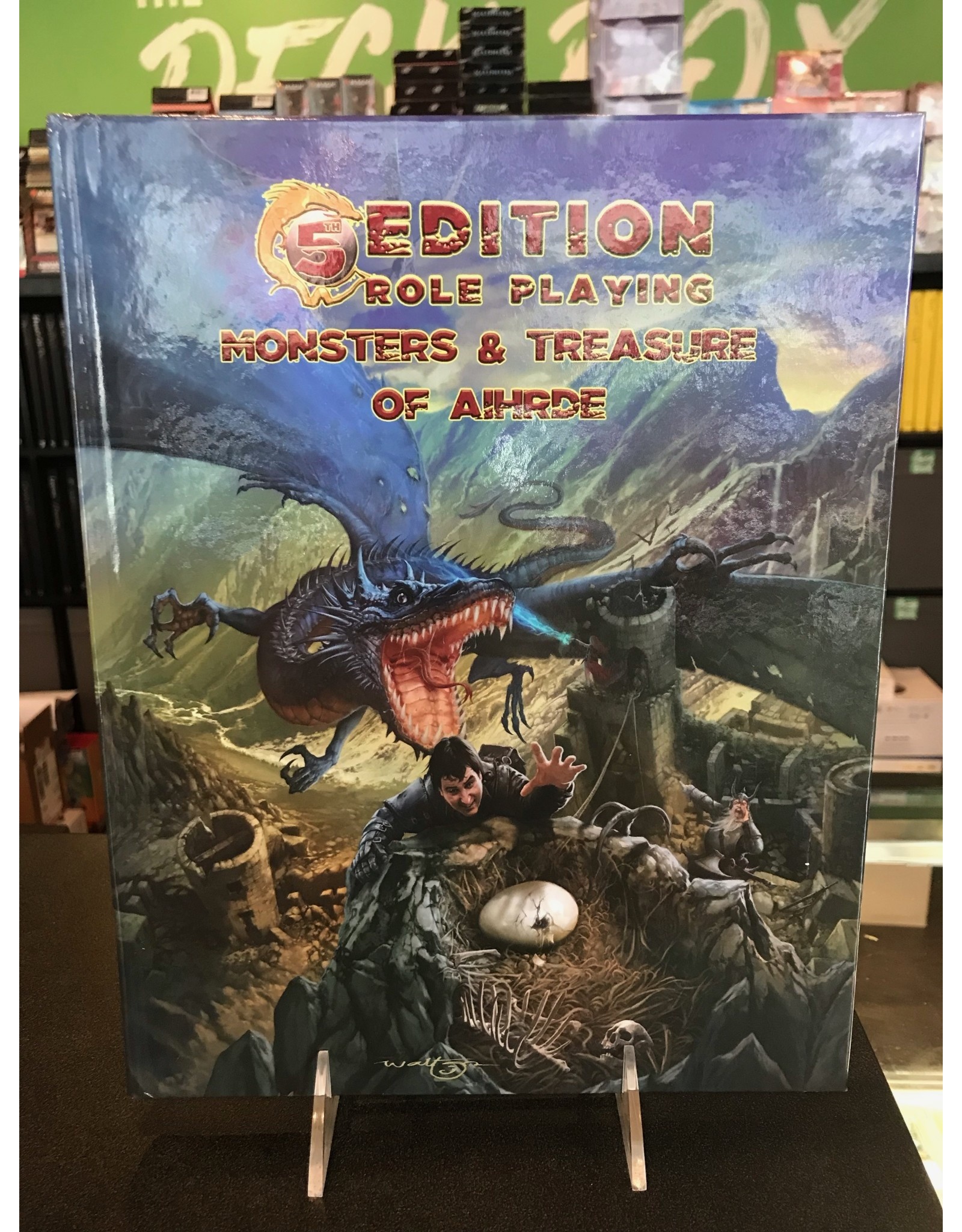 5E Compatible Books 5TH EDITION ADV: MONSTERS AND TREASURE OF AIHRDE  (PREORDER EXPECTED May 15)