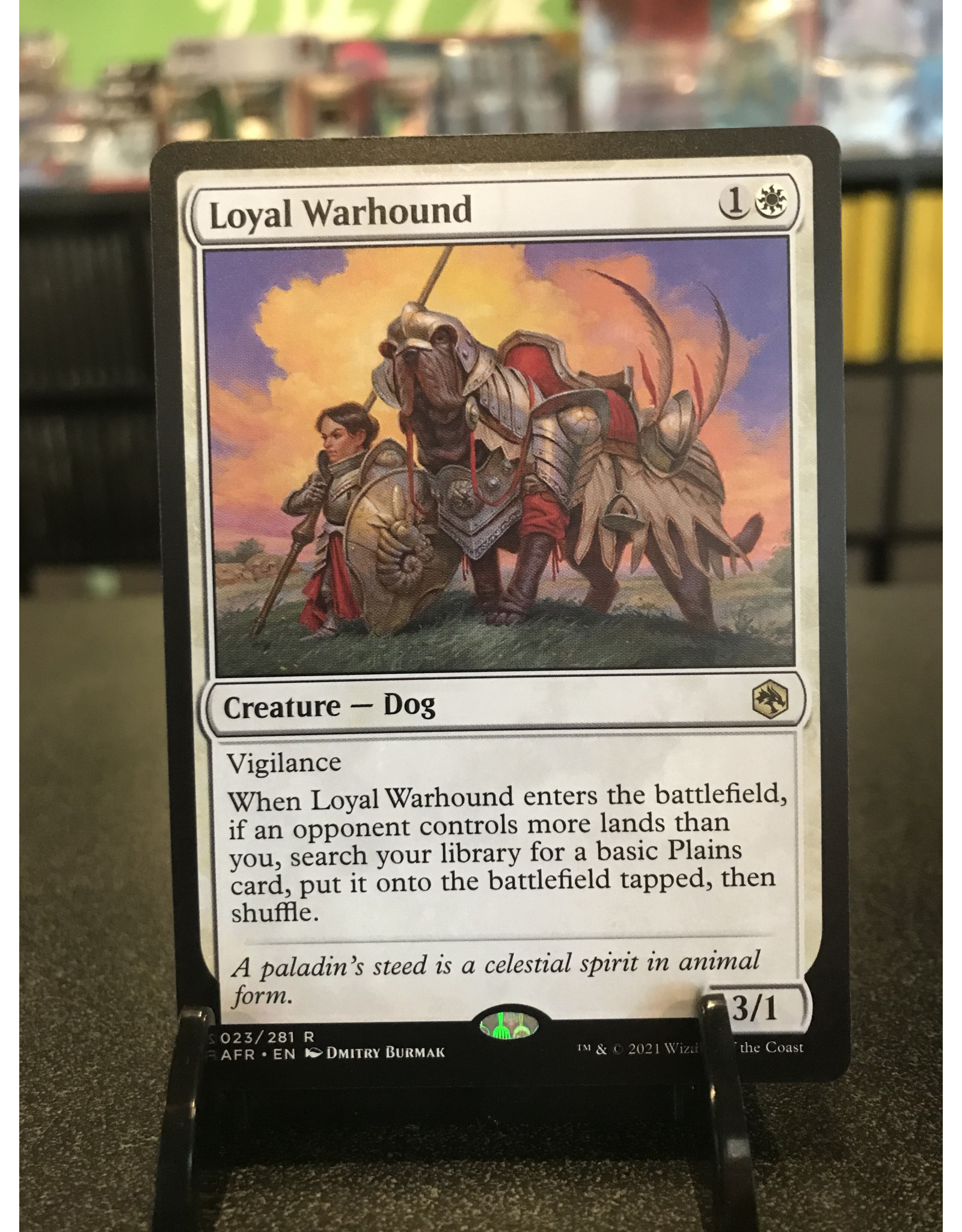 Magic Loyal Warhound  (AFR)