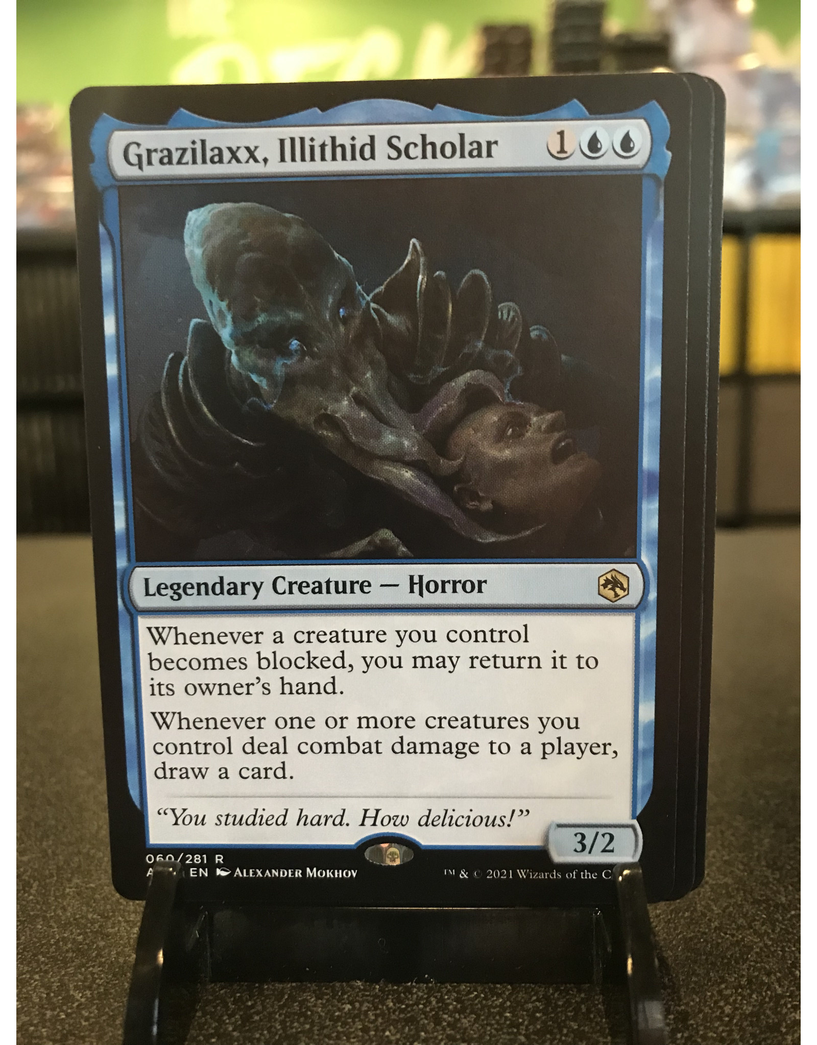 Magic Grazilaxx, Illithid Scholar  (AFR)