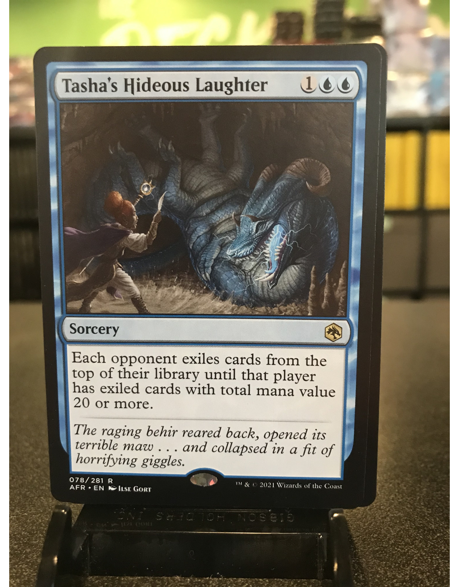 Magic Tasha's Hideous Laughter  (AFR)