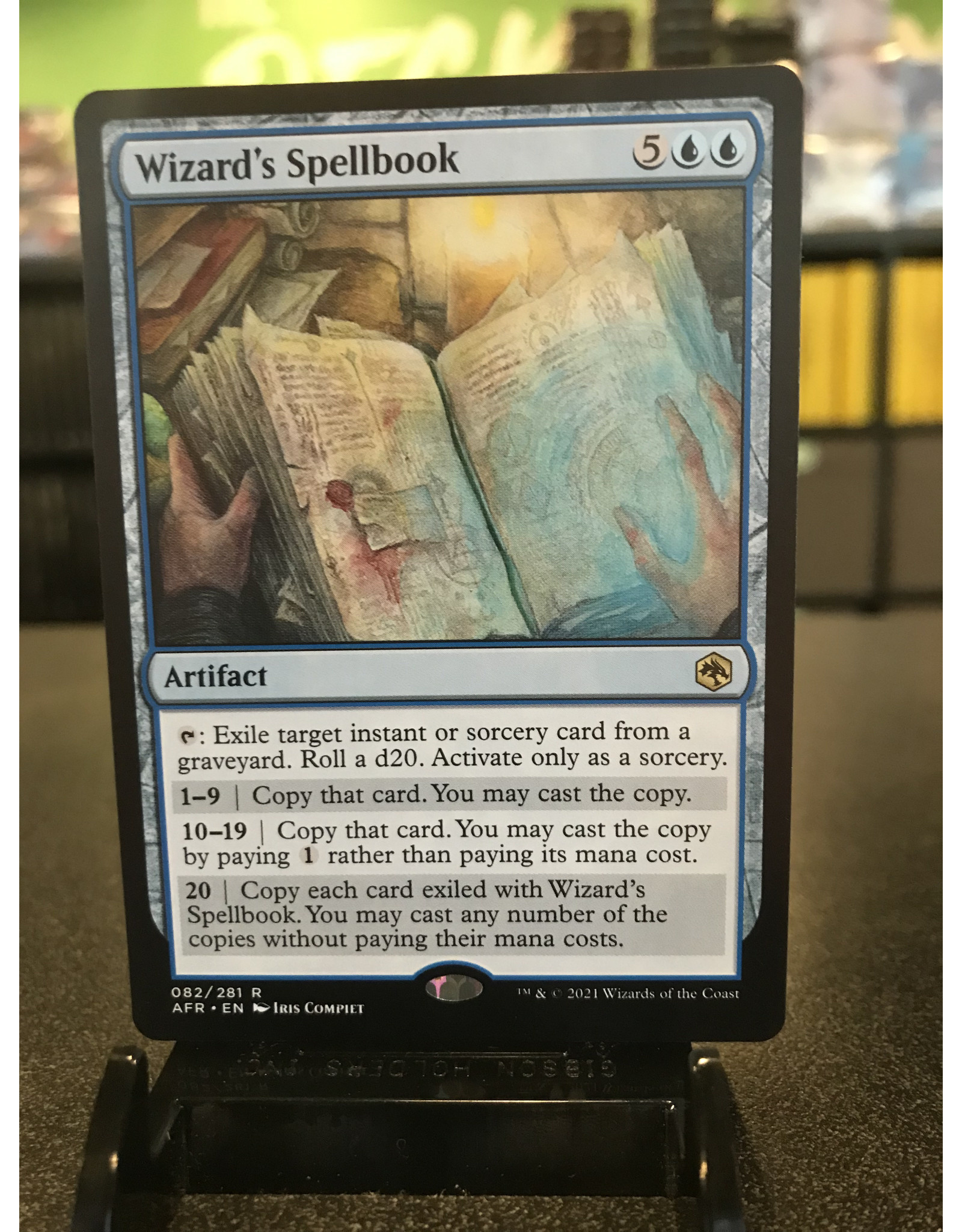 Magic Wizard's Spellbook  (AFR)