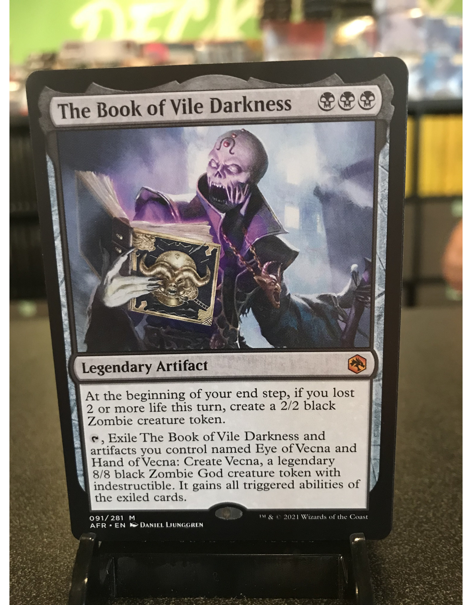 Magic The Book of Vile Darkness  (AFR)