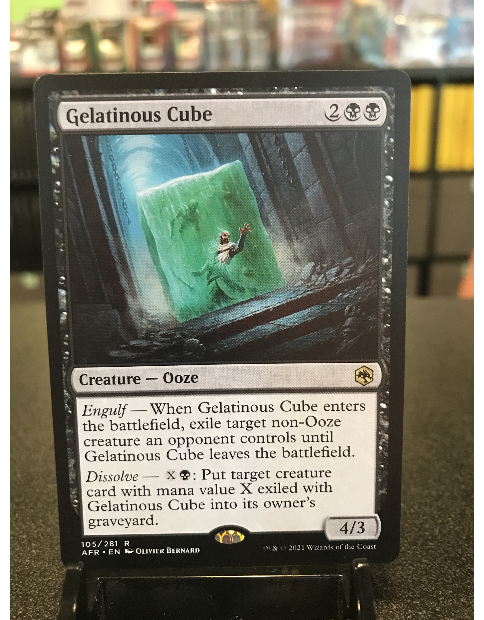 Magic Gelatinous Cube  (AFR)