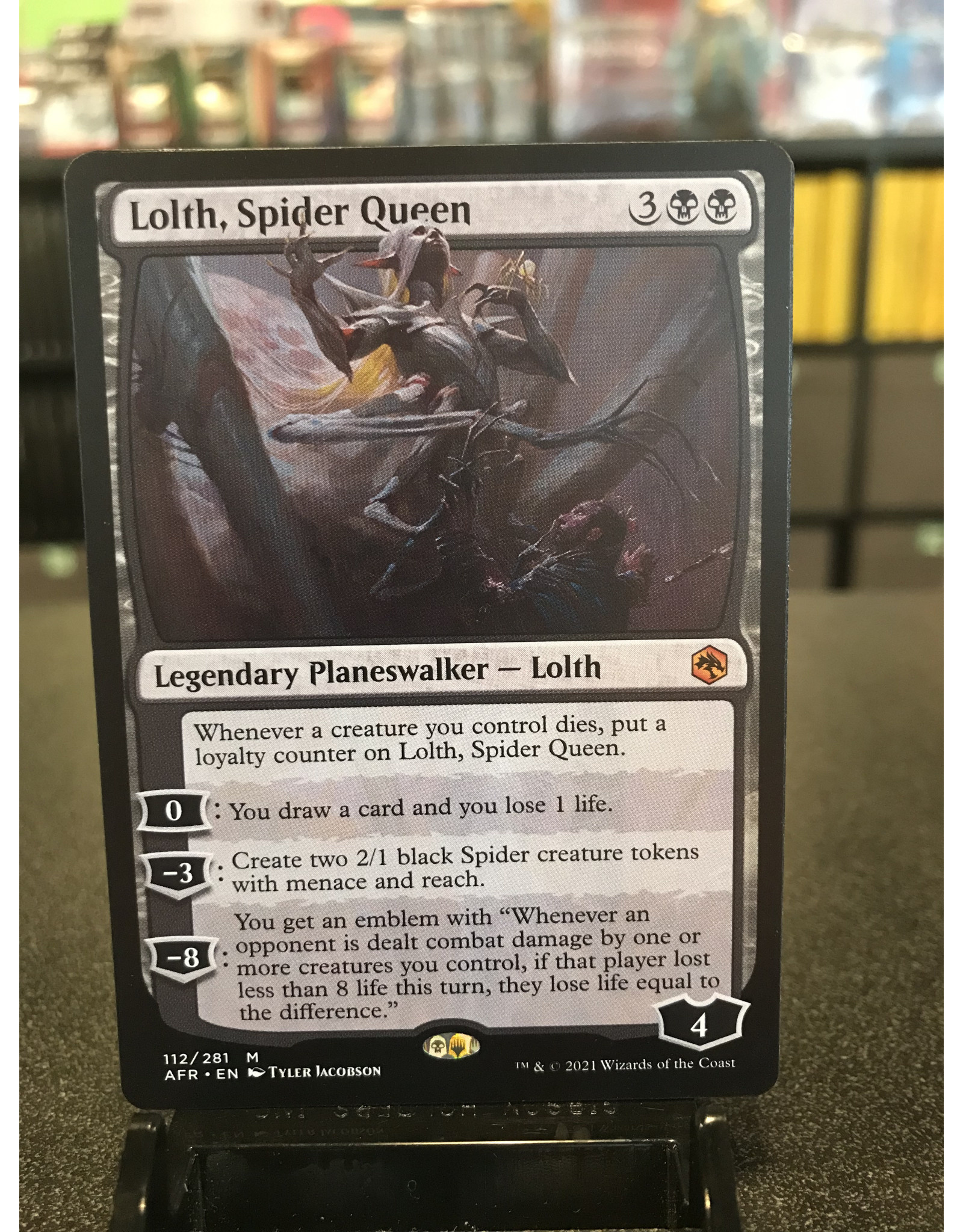 Magic Lolth, Spider Queen  (AFR)