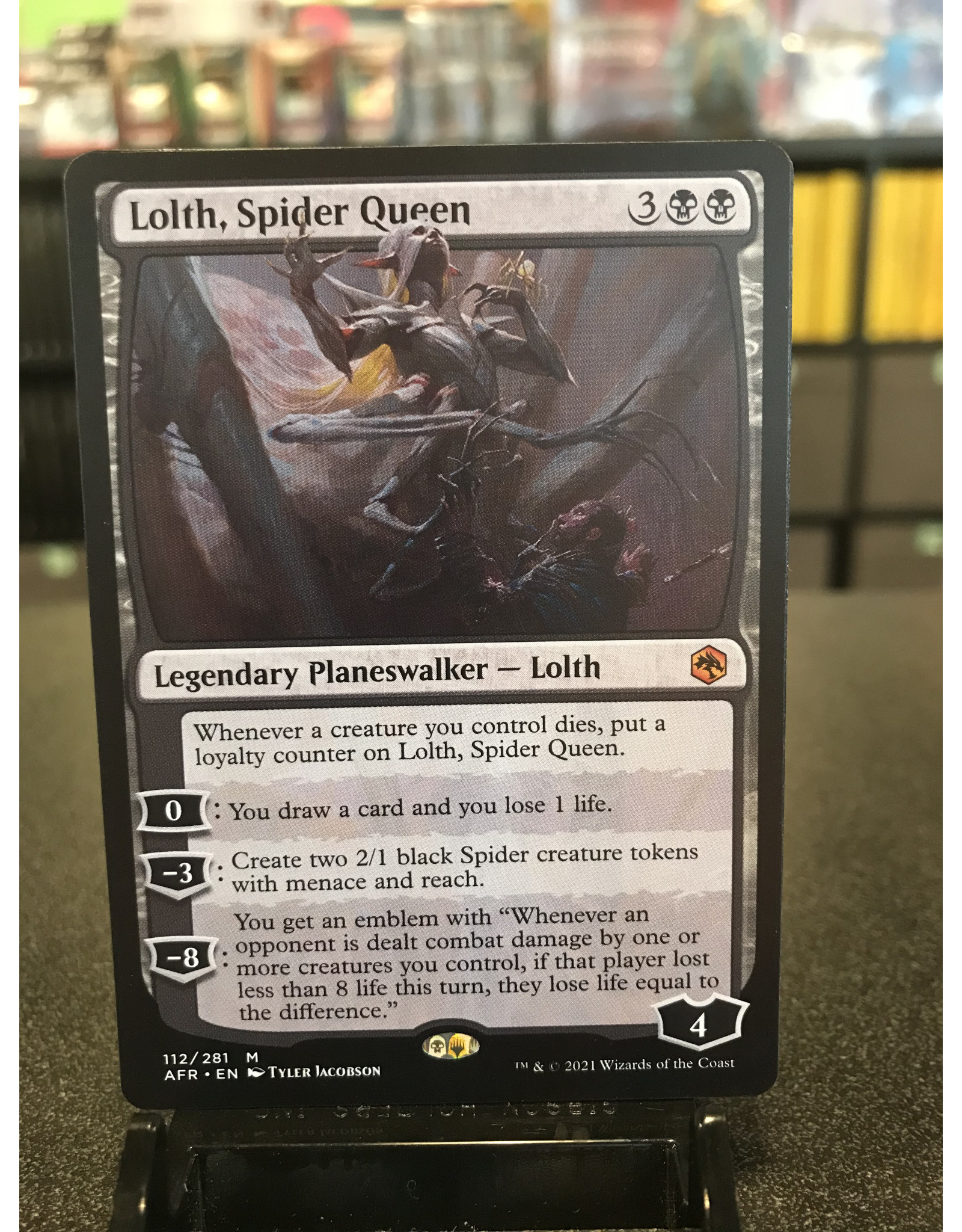 Magic Lolth, Spider Queen  (AFR)