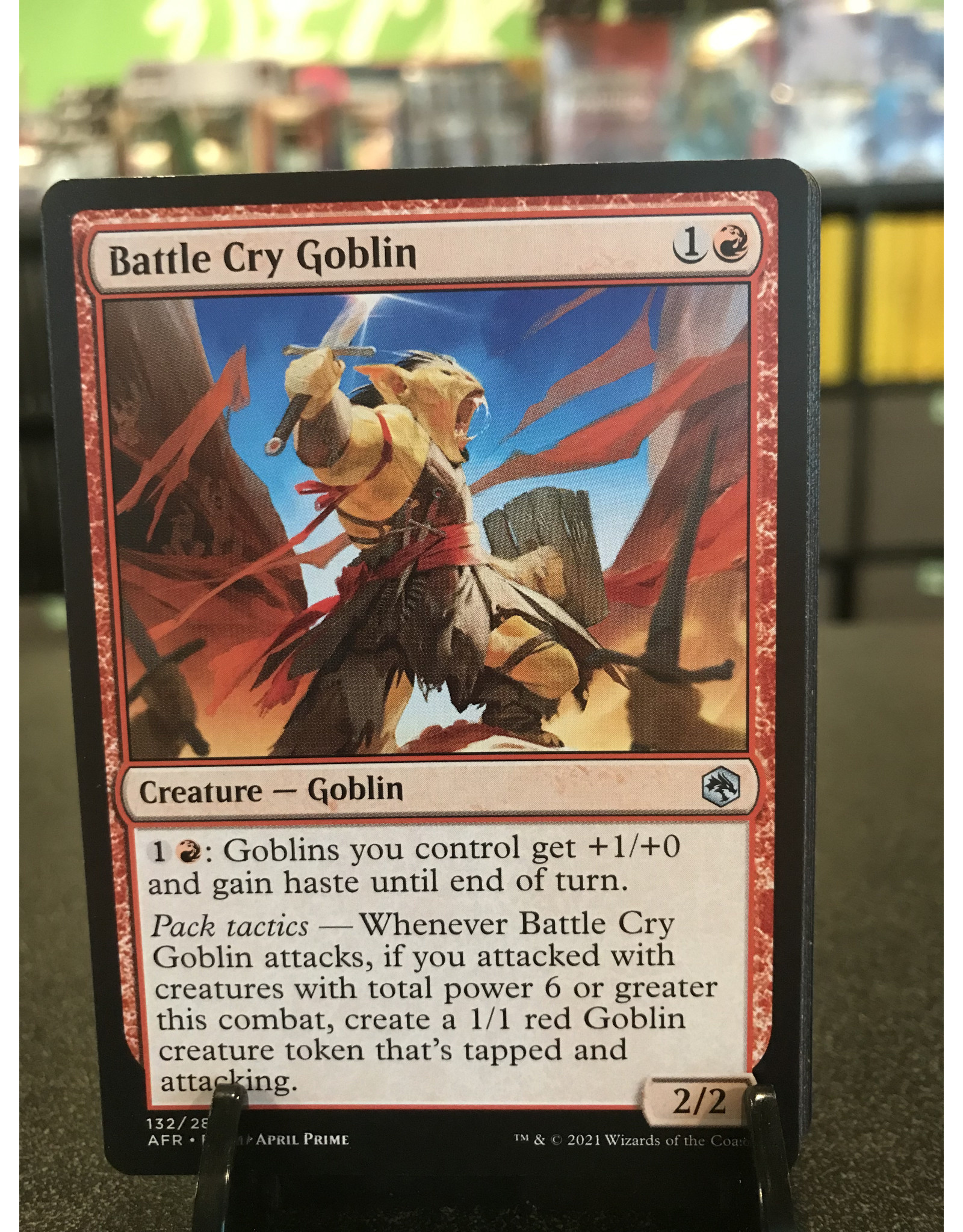 Magic Battle Cry Goblin  (AFR)