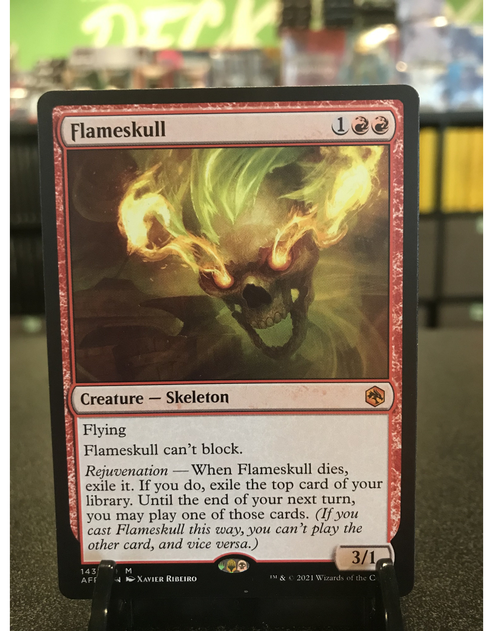 Magic Flameskull  (AFR)