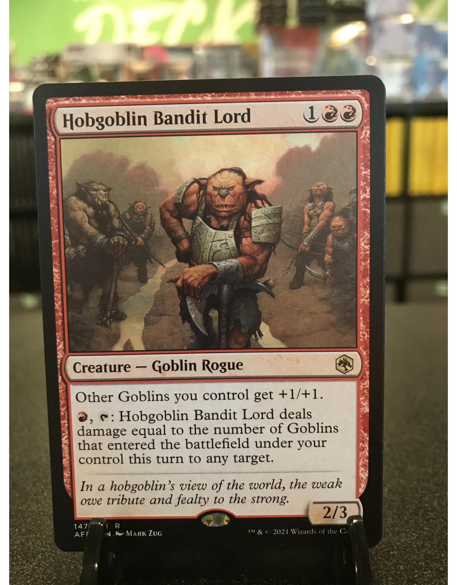 Magic Hobgoblin Bandit Lord  (AFR)