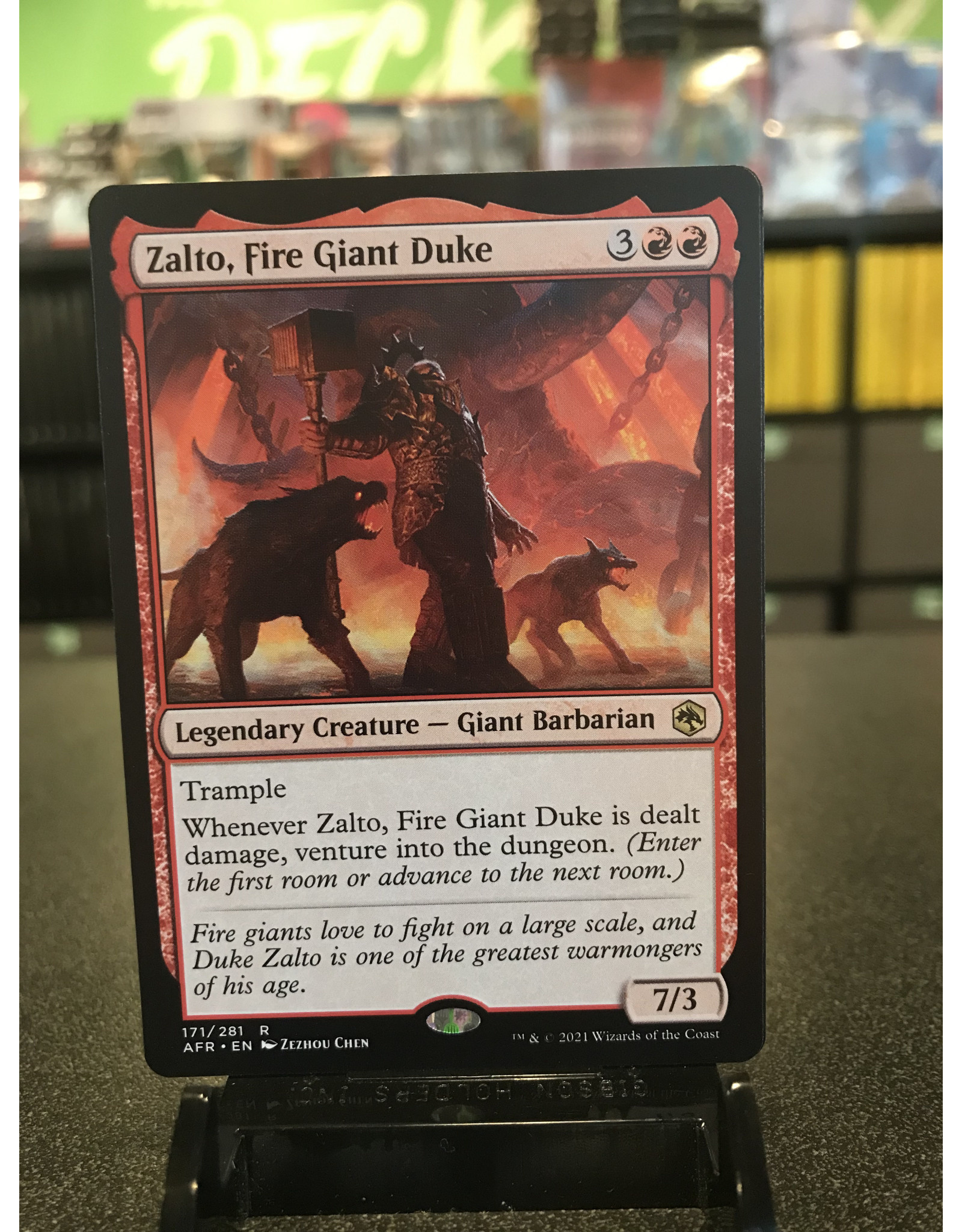 Magic Zalto, Fire Giant Duke  (AFR)