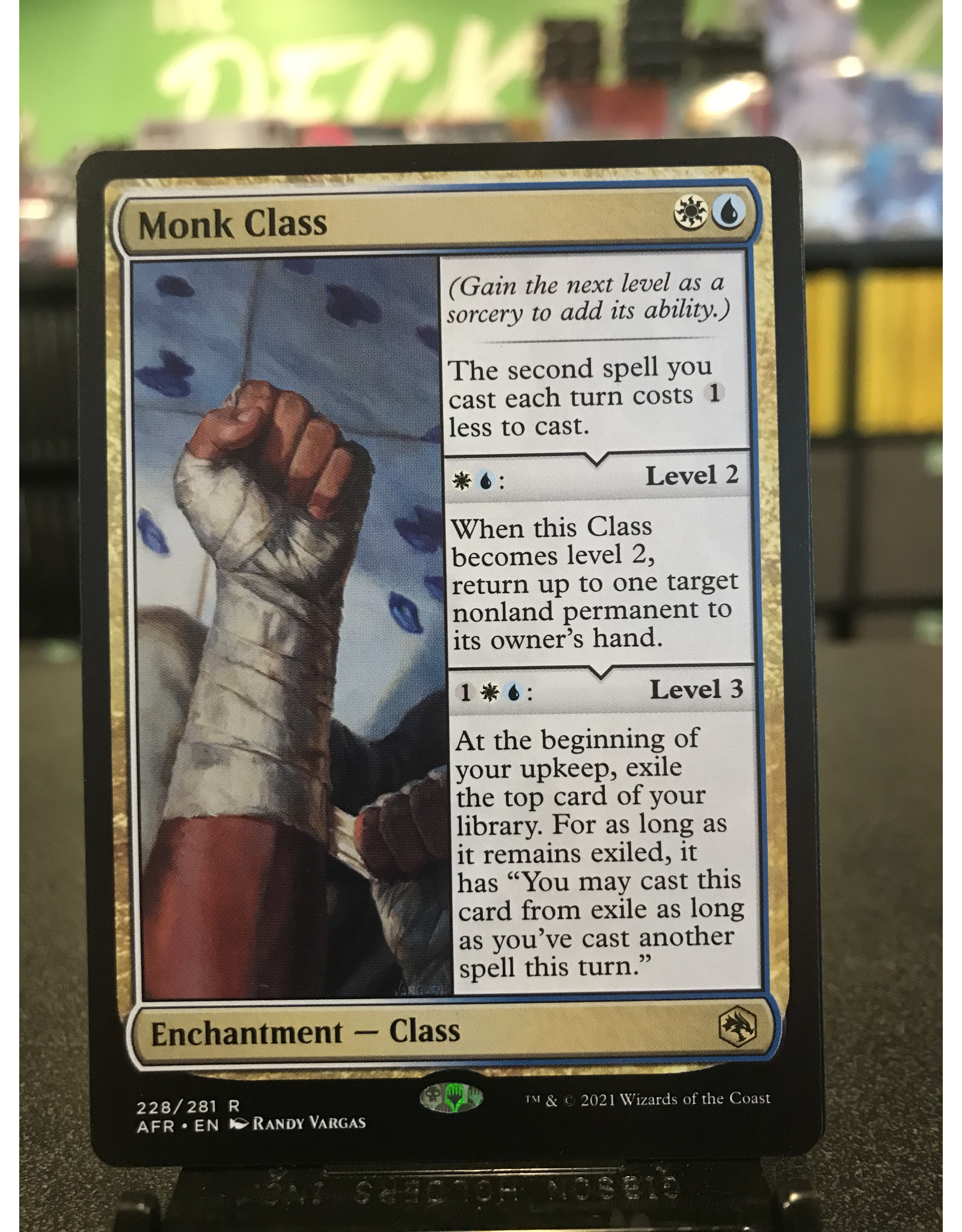 Magic Monk Class  (AFR)