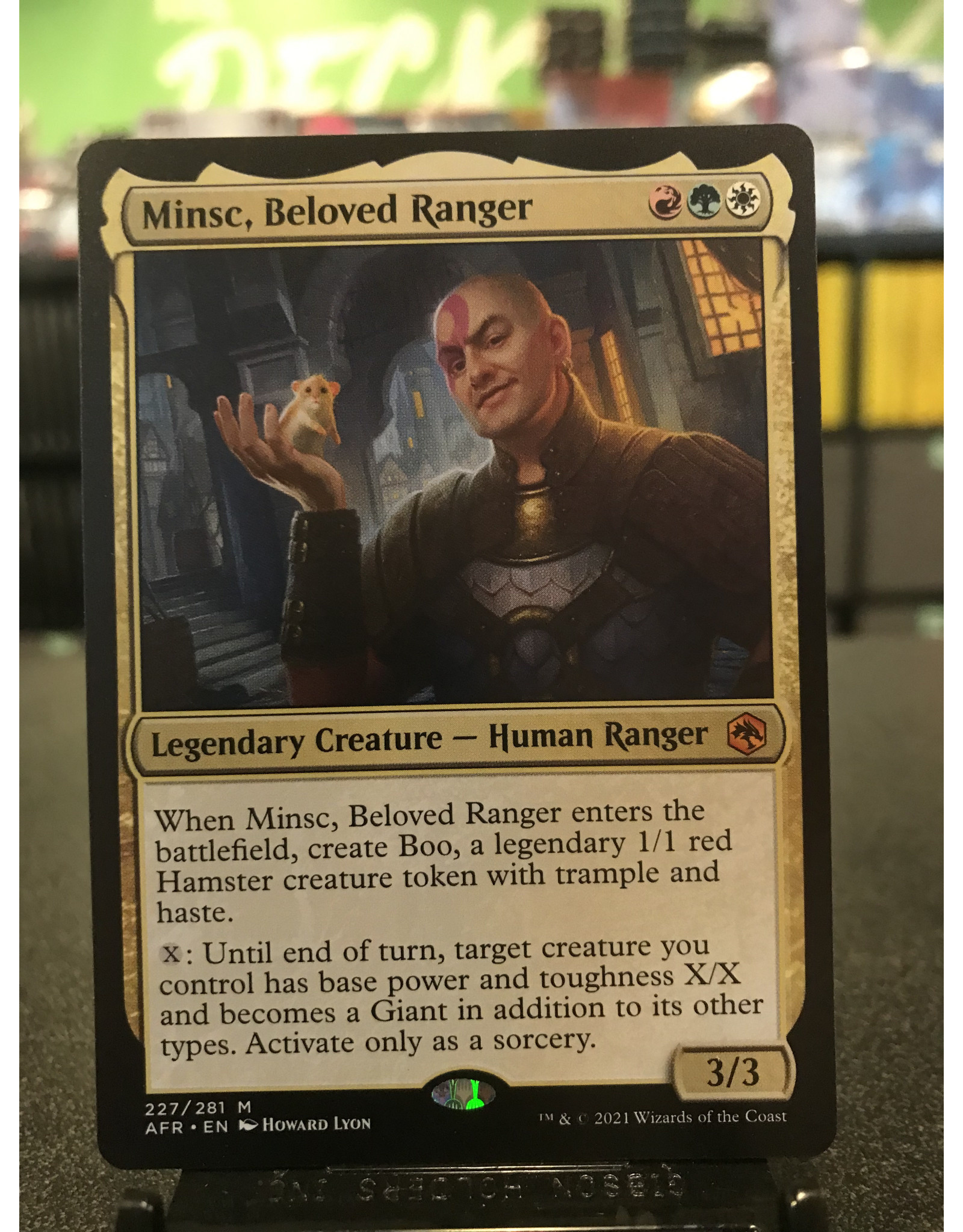 Magic Minsc, Beloved Ranger  (AFR)