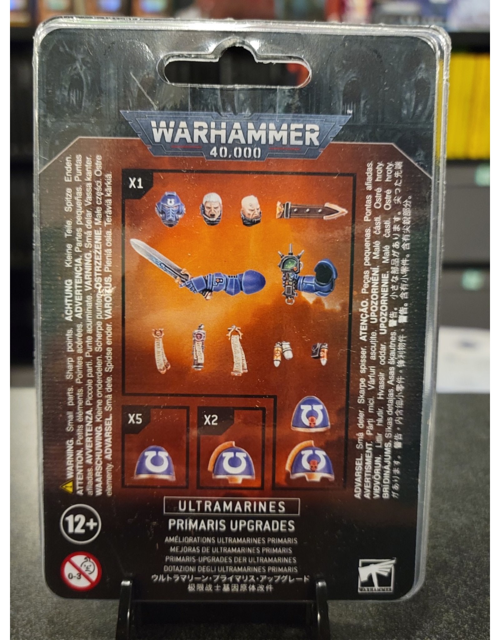 Warhammer 40K Ultramarines Primaris Upgrades