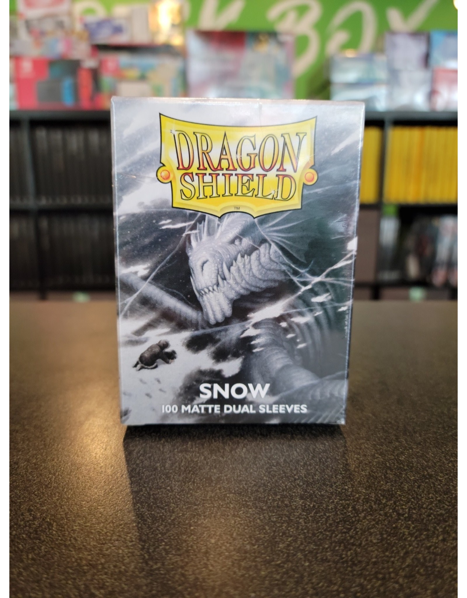Dragon Shield DRAGON SHIELD SLEEVES DUAL MATTE SNOW 100CT  (50)