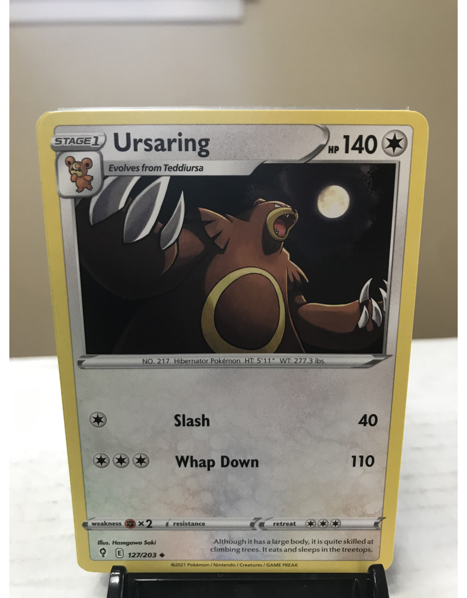 Pokemon Ursaring 127/203