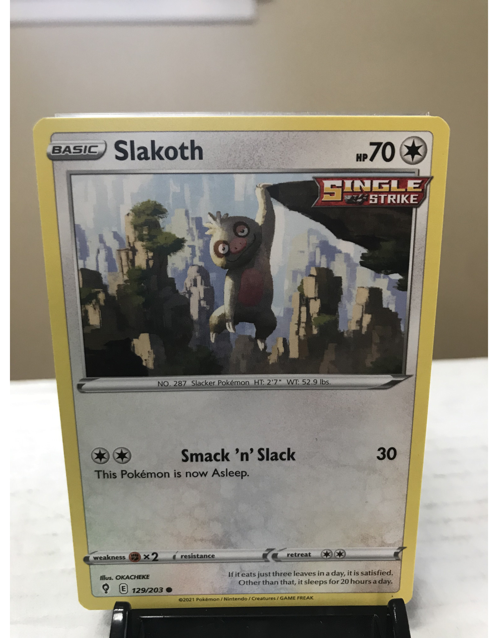 Pokemon Slakoth 129/203