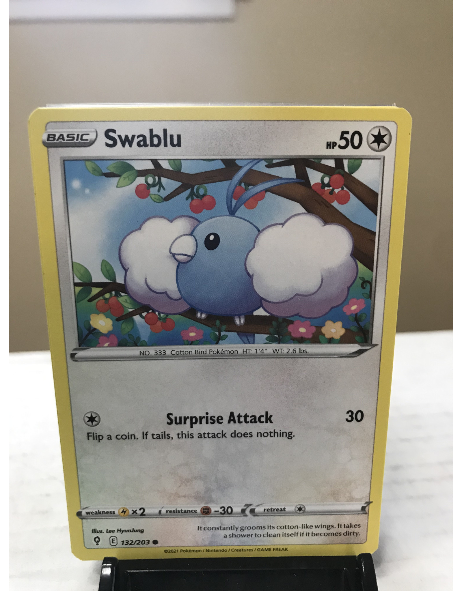 Pokemon Swablu 132/203