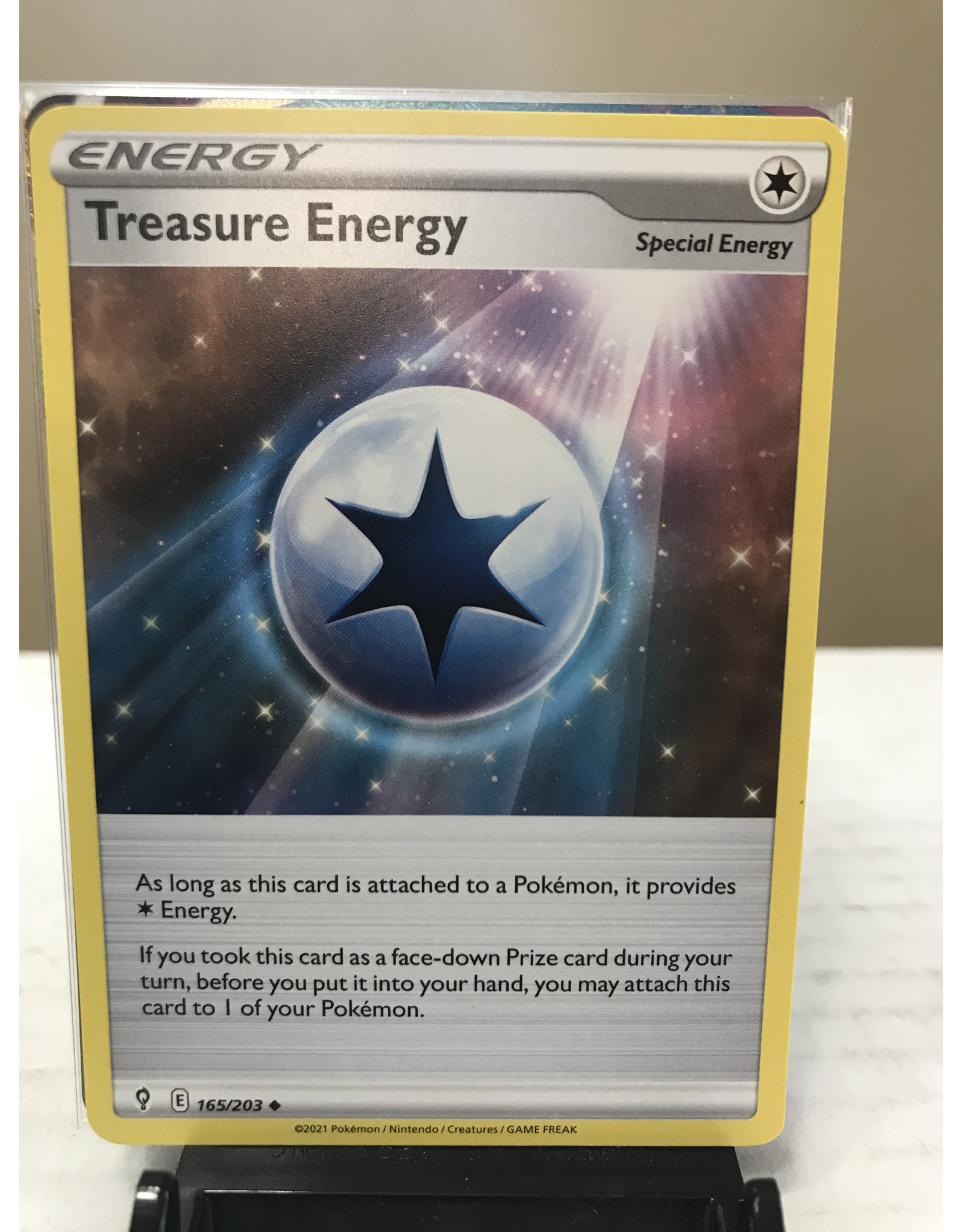 Pokemon Treasure Energy 165/203