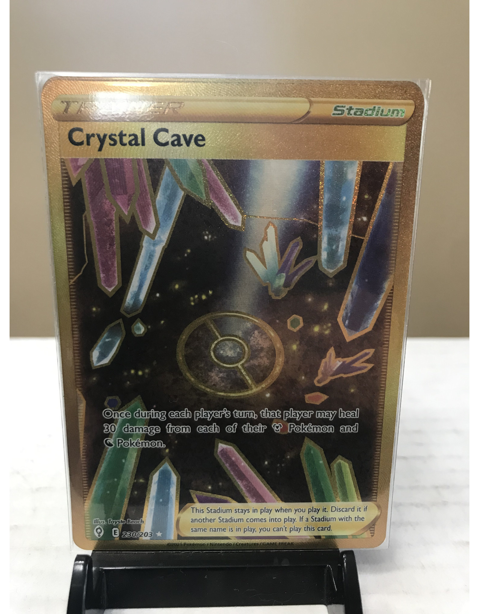 Pokemon Crystal Cave  230/203
