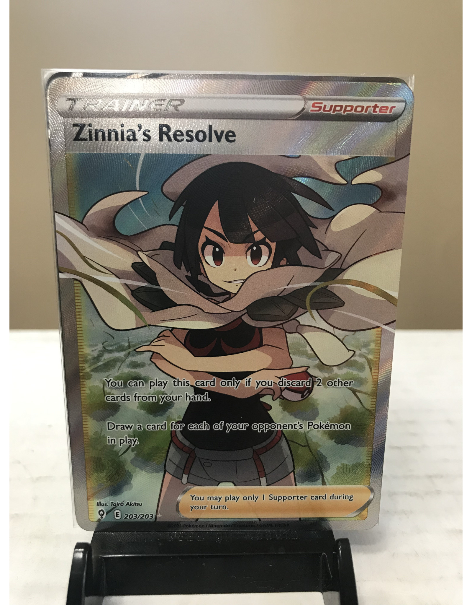 Pokemon Zinnia's Resolve 203/203