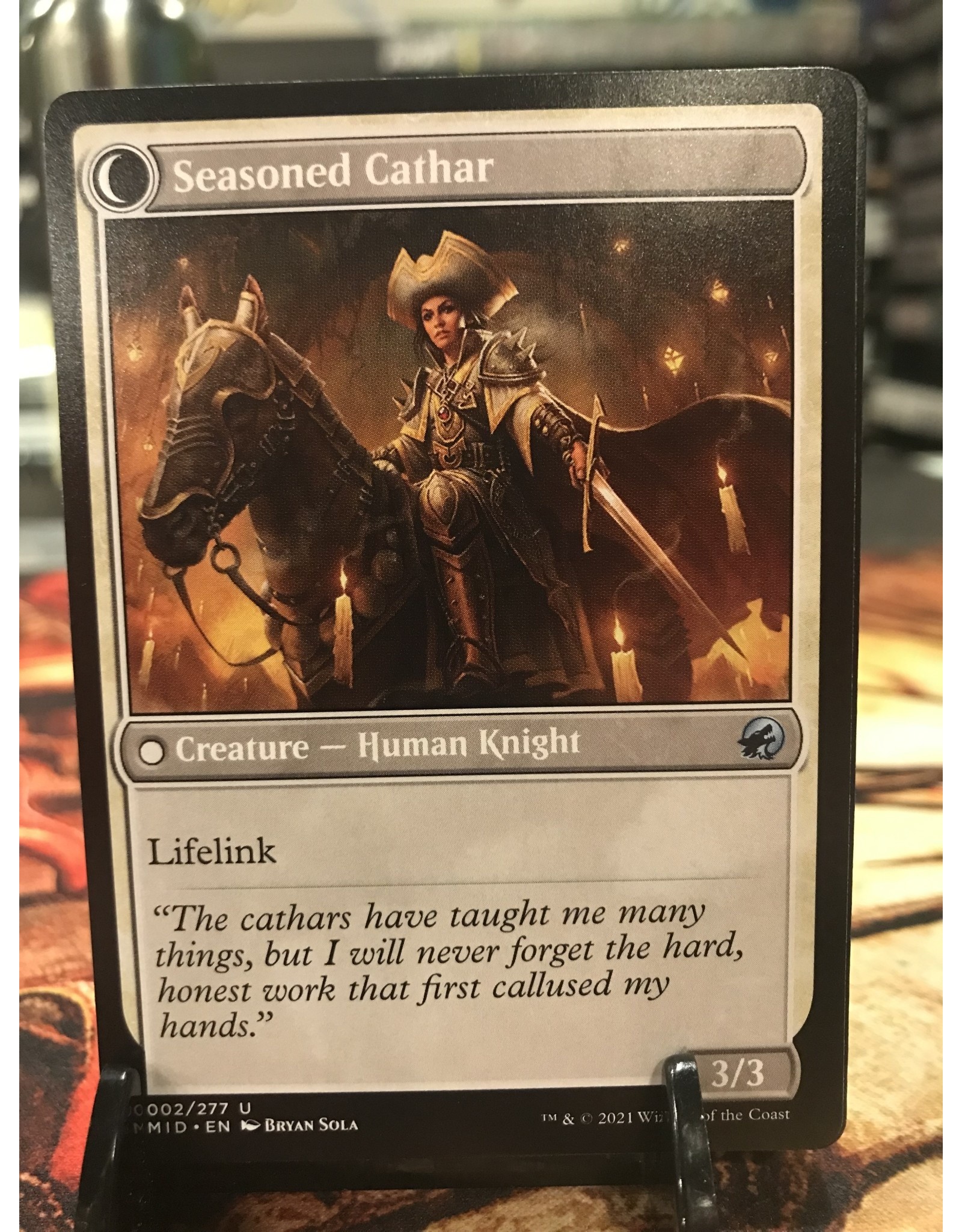 Magic Ambitious Farmhand // Seasoned Cathar  (MID)