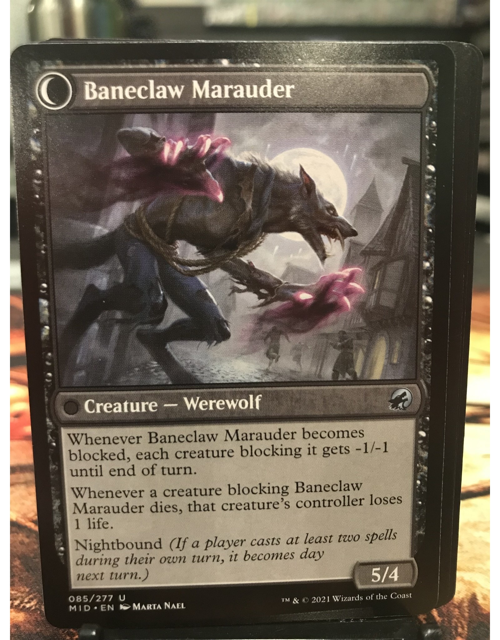 Magic Baneblade Scoundrel // Baneclaw Marauder  (MID)