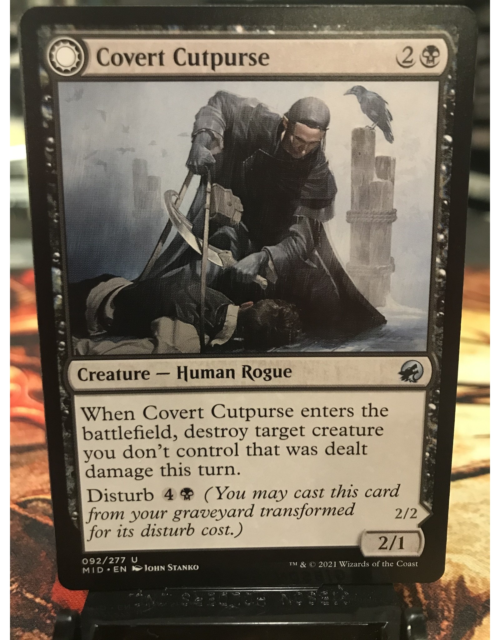 Magic Covert Cutpurse // Covetous Geist  (MID)