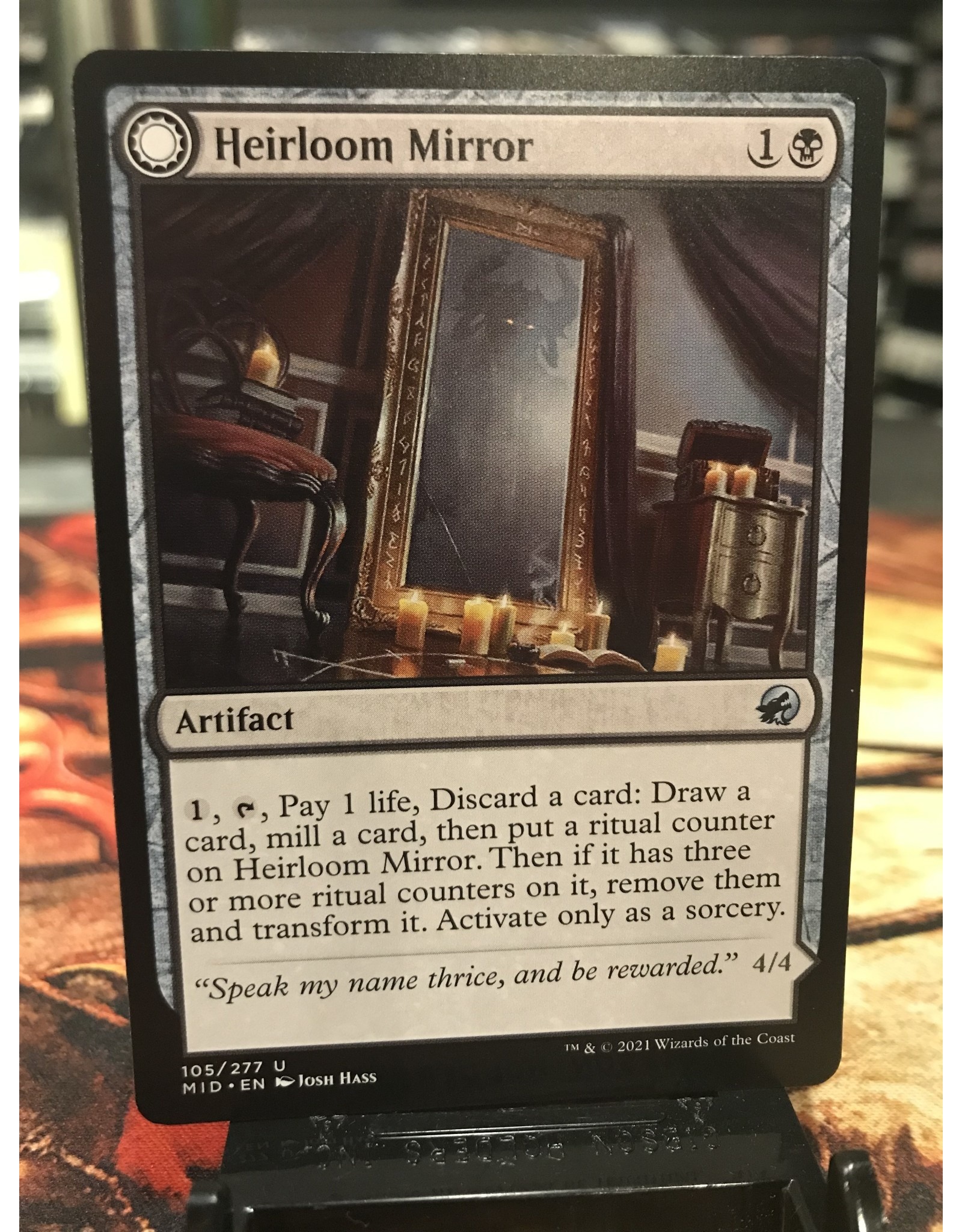 Magic Heirloom Mirror // Inherited Fiend  (MID)