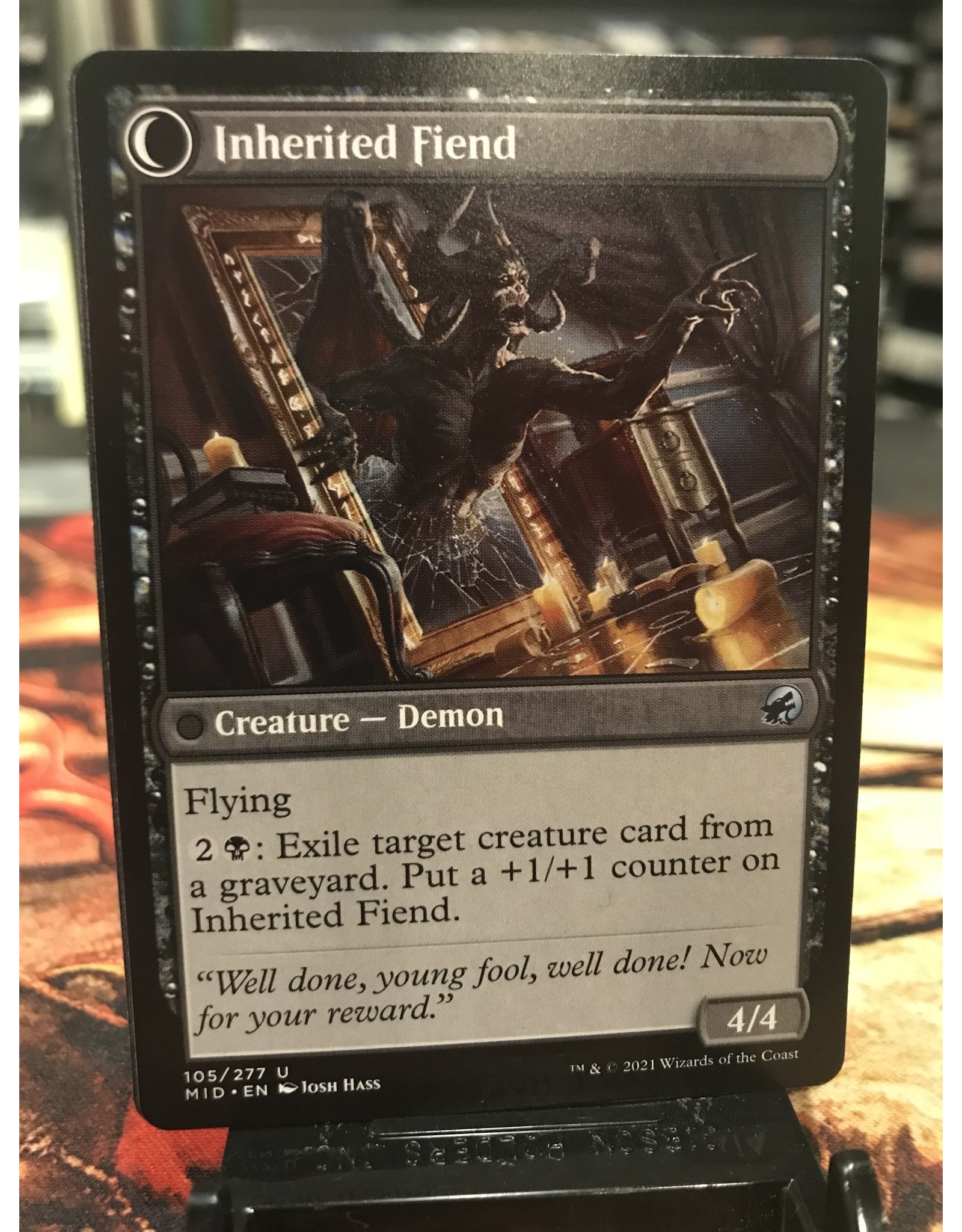 Magic Heirloom Mirror // Inherited Fiend  (MID)