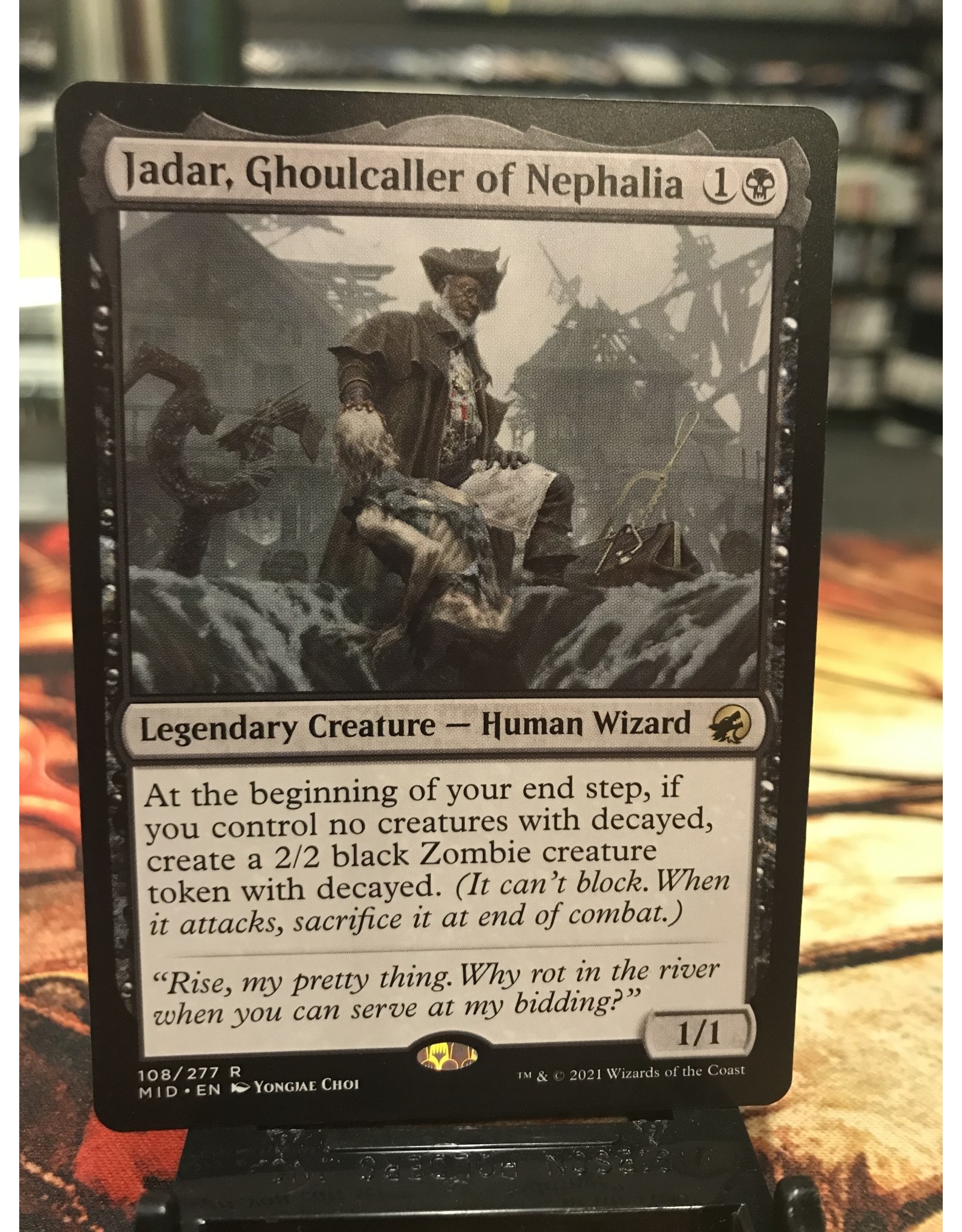 Magic Jadar, Ghoulcaller of Nephalia  (MID)
