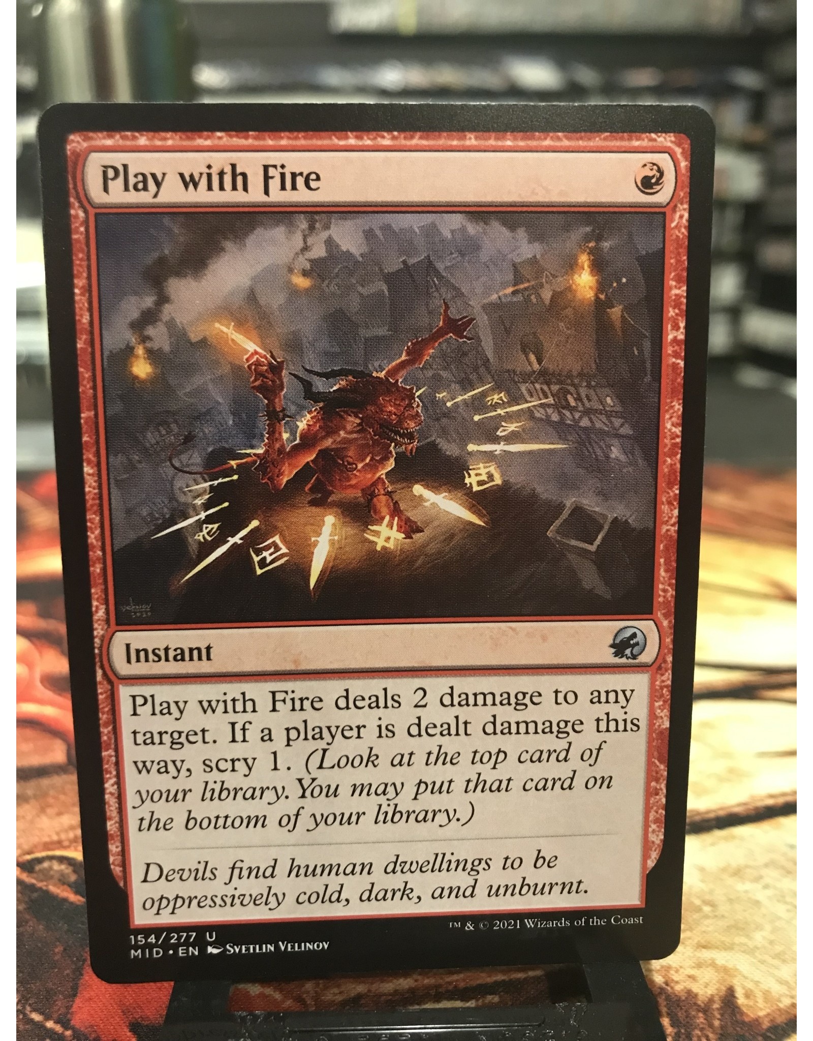 Magic Play with Fire  (MID)