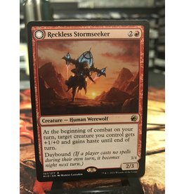 Magic Reckless Stormseeker // Storm-Charged Slasher  (MID)
