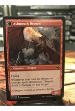 Magic Smoldering Egg // Ashmouth Dragon  (MID)
