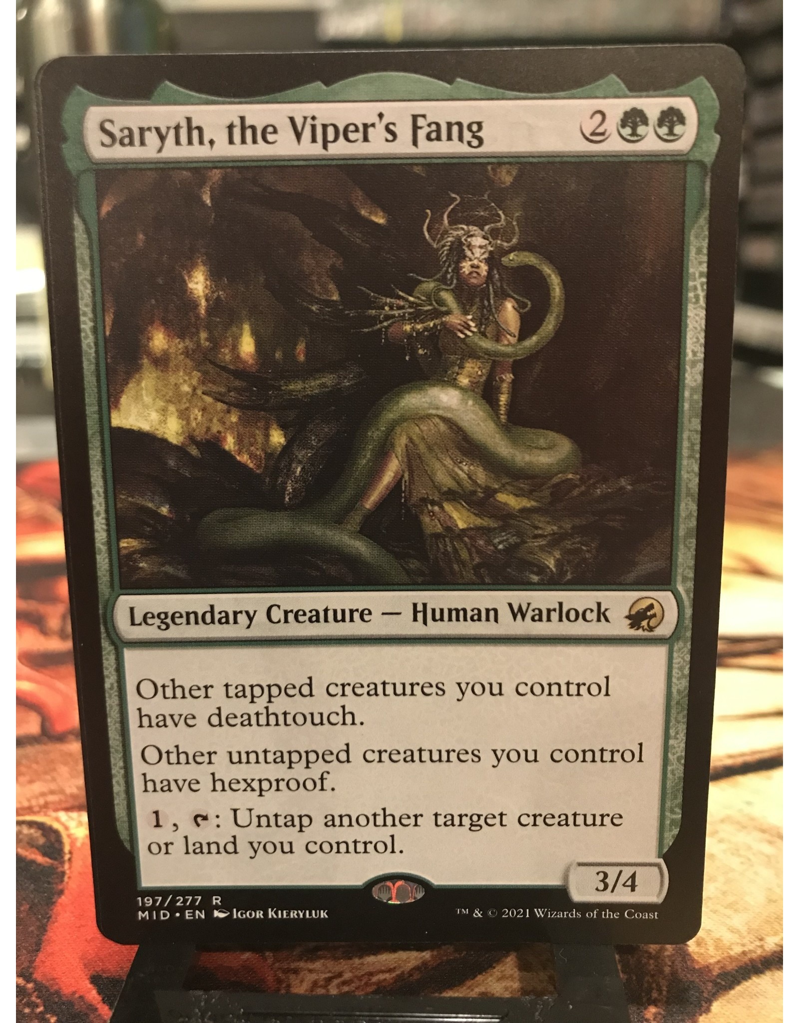 Magic Saryth, the Viper's Fang  (MID)