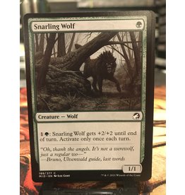 Magic Snarling Wolf  (MID)