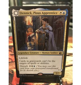 Magic Dennick, Pious Apprentice // Dennick, Pious Apparition  (MID)