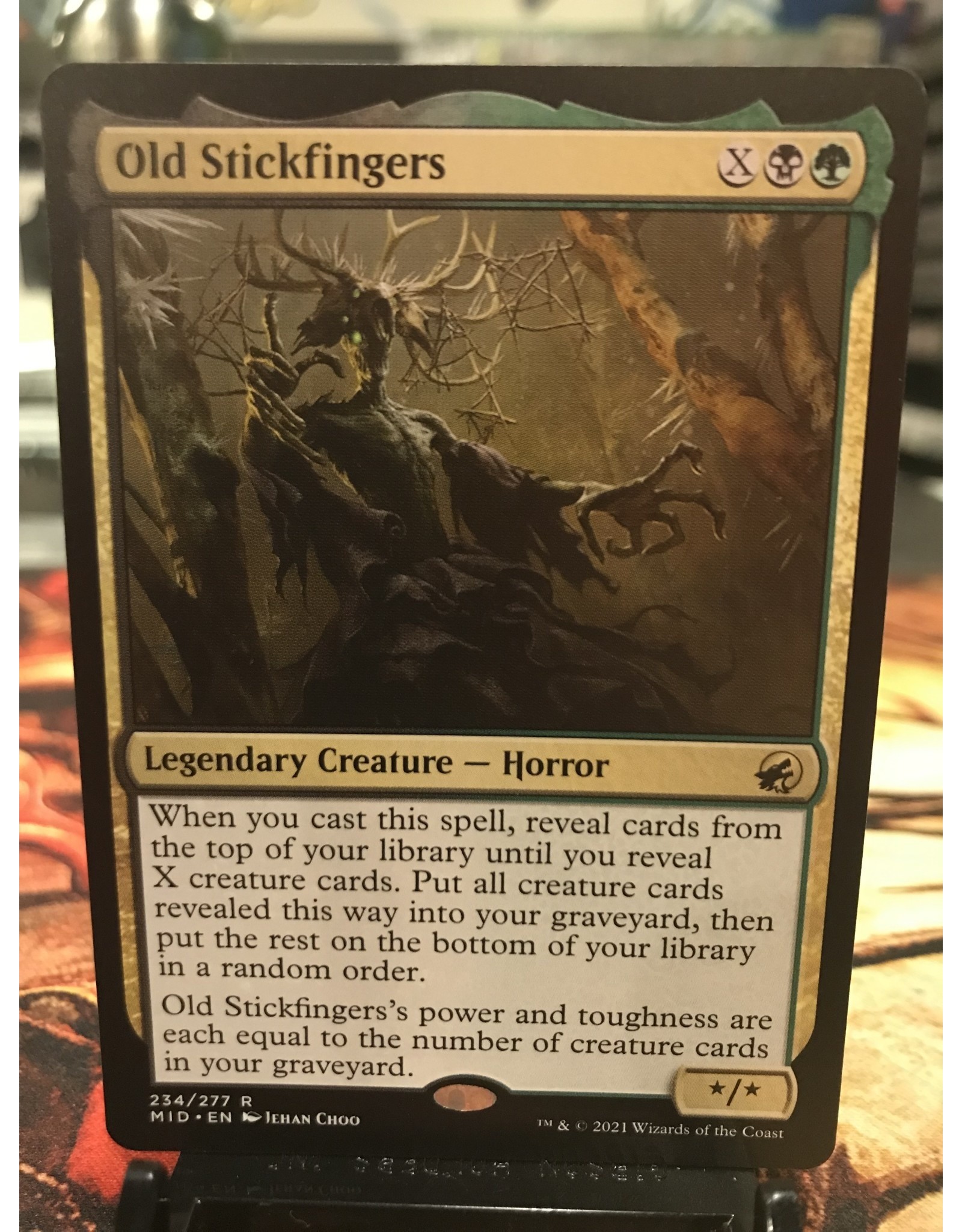 Magic Old Stickfingers  (MID)