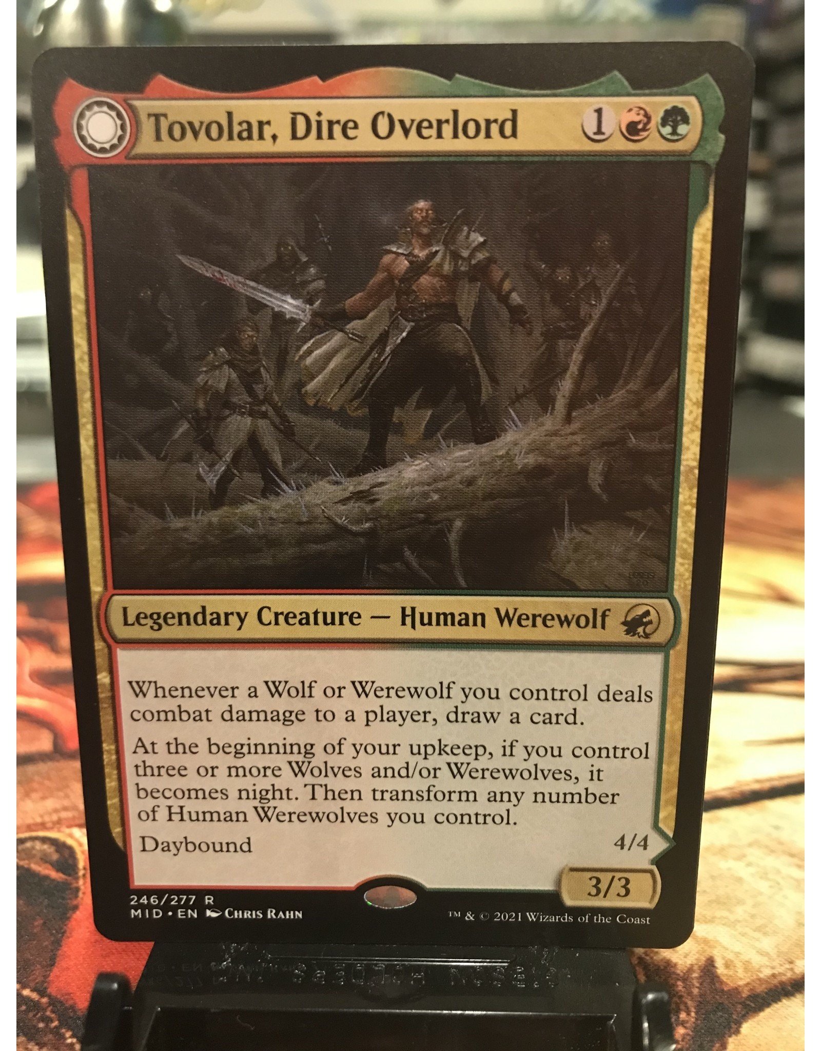 Magic Tovolar, Dire Overlord // Tovolar, the Midnight Scourge  (MID)