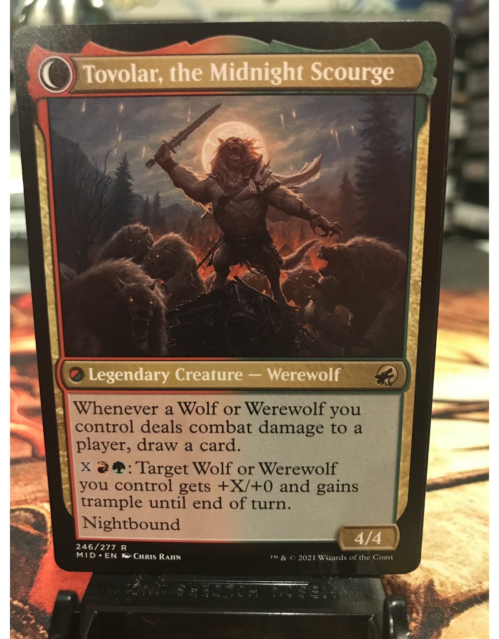 Magic Tovolar, Dire Overlord // Tovolar, the Midnight Scourge  (MID)