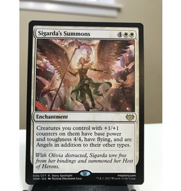 Magic Sigarda's Summons  (VOW)