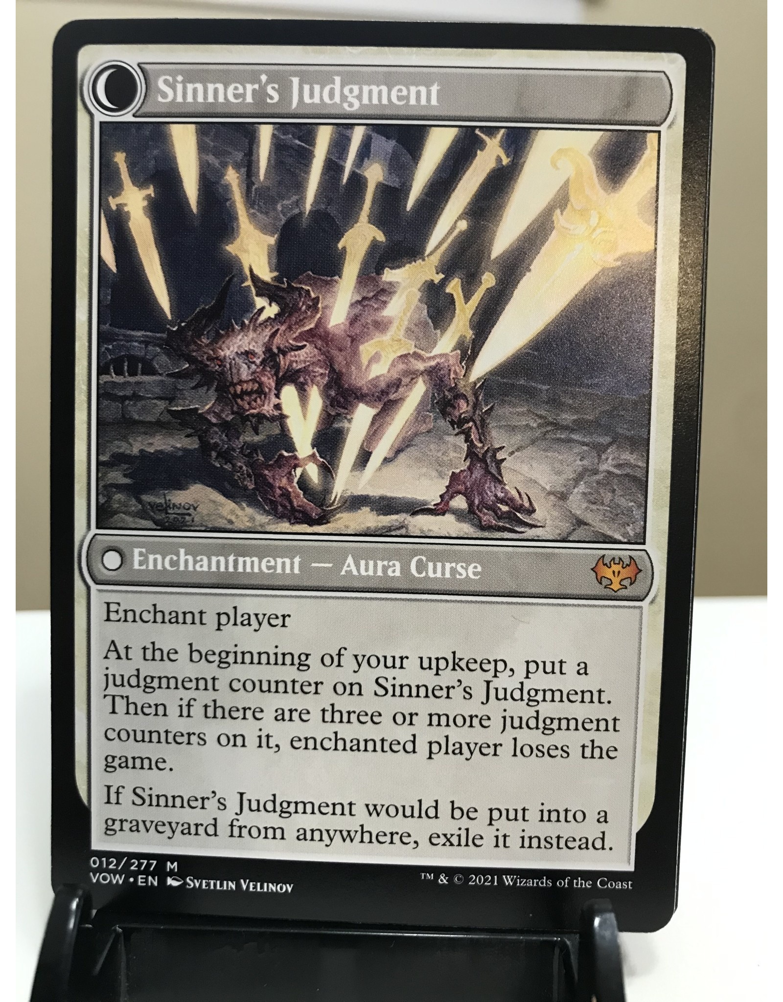 Magic Faithbound Judge // Sinner's Judgment  (VOW)