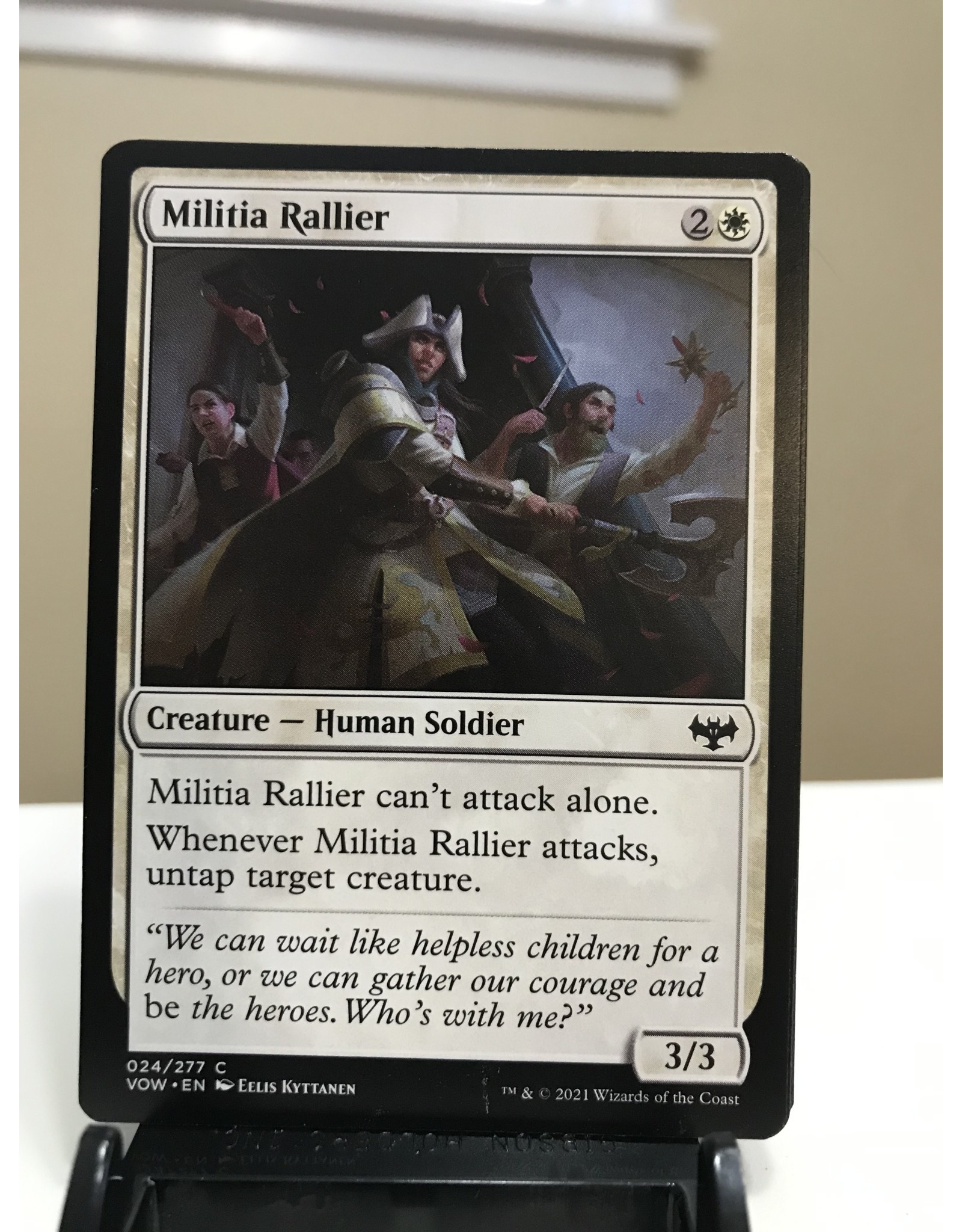 Magic Militia Rallier  (VOW)