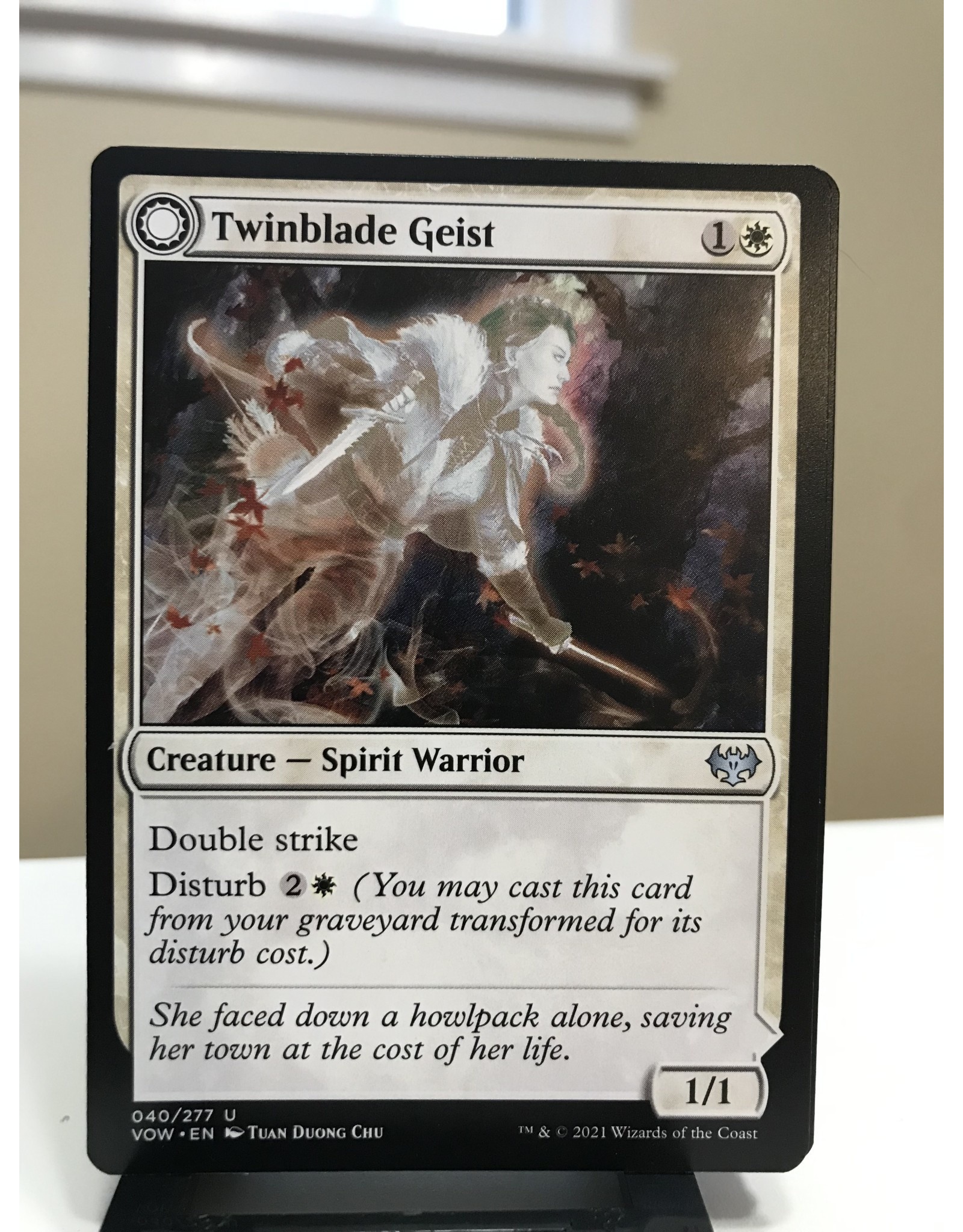 Magic Twinblade Geist // Twinblade Invocation  (VOW)