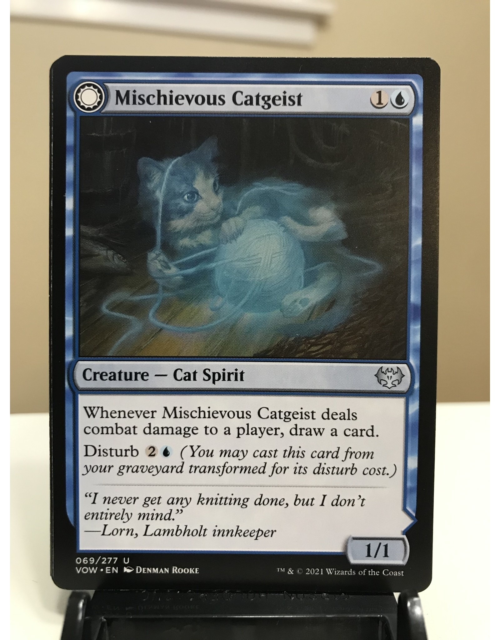 Magic Mischievous Catgeist // Catlike Curiosity  (VOW)